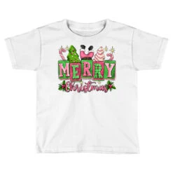 Pink Christmas Vibes Toddler T-shirt
