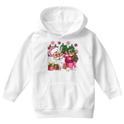 Pink Christmas Hot Chocolate Coffee Cup With Santa Youth Hoodie 7 Pink Christmas Hot Chocolate Coffee Cup With Santa Youth Hoodie -Santa Clothing Shop pd.2526358774.53.25087078.s3.1 front white ffffff none x5.5y0 102 800x800 1