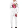 Pink Christmas Hot Chocolate Coffee Cup Hoodie & Jogger Set
