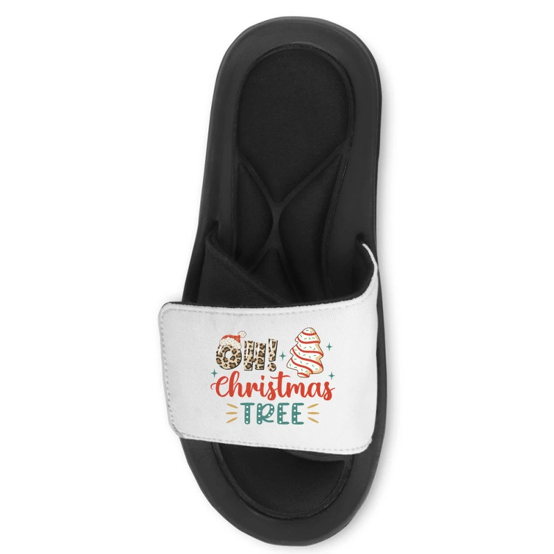 Oh! Christmas Tree Svg Slide Sandal 2 Oh! Christmas Tree Svg Slide Sandal - Image 2