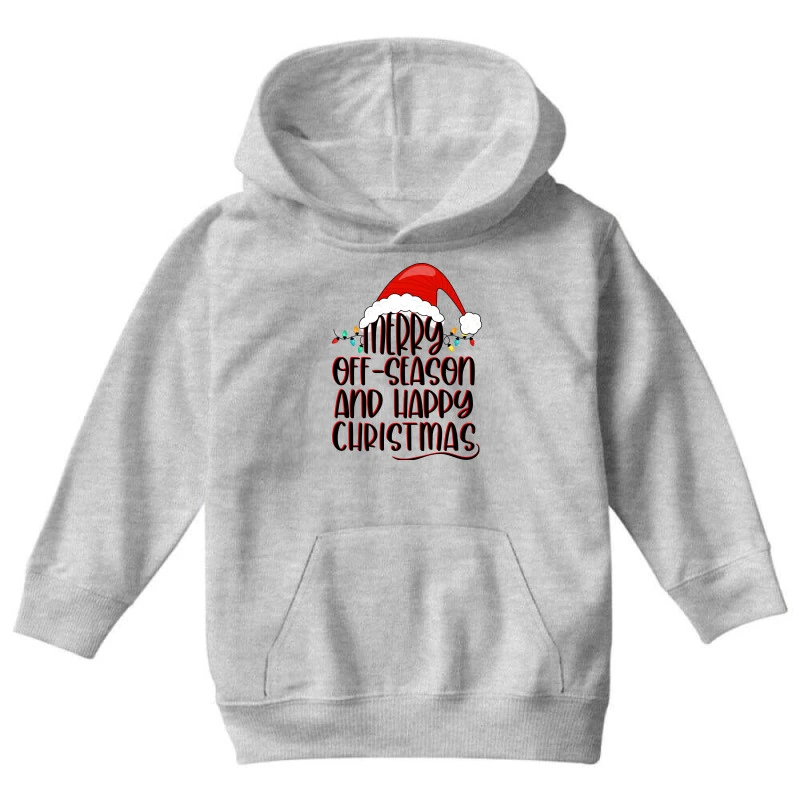 Merry Off Season And Happy Christmas Youth Hoodie 3 Merry Off Season And Happy Christmas Youth Hoodie - Image 3
