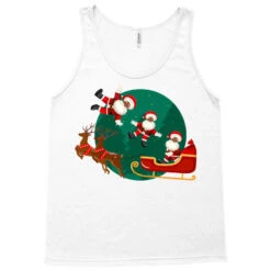 Black Man Santa Claus Christmas Tank Top -Santa Clothing Shop pd.2526365277.30.25087694.s3.1 front white ffffff none x0y0 180 800x800 1