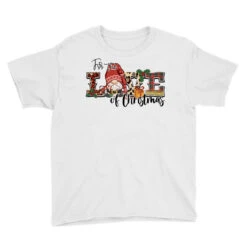 For The Love Of Christmas Sublimation Youth Tee -Santa Clothing Shop pd.2526389324.37.25088418.s3.1 front white ffffff none x0y0 129 800x800 1