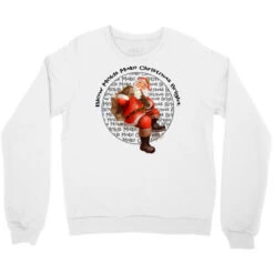 Blow Molds Make Christmas Bright Crewneck Sweatshirt -Santa Clothing Shop pd.2526392114.32.25088571.s3.1 front white ffffff none x0y0 124 800x800 1