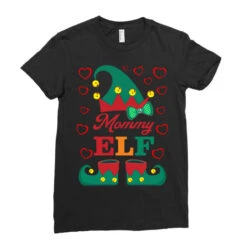Elf Mommy Elf Christmas Ladies Fitted T-Shirt 7 Elf Mommy Elf Christmas Ladies Fitted T-Shirt -Santa Clothing Shop pd.2526392746.36.25089237.s3.1 front black ffffff none x3y0 148 800x800 1
