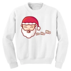 Santa Claus Christmas Youth Sweatshirt -Santa Clothing Shop pd.2526393534.52.25089243.s3.1 front white ffffff none x0y0 169 800x800 1