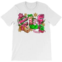 Pink Christmas Elf T-Shirt 7 Pink Christmas Elf T-Shirt -Santa Clothing Shop pd.2526424235.24.25087073.s3.1 front white ffffff none x0y0 180 800x800 1