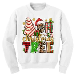 Oh Christmas Tree Youth Sweatshirt -Santa Clothing Shop pd.2526429812.52.25087046.s3.1 front white ffffff none x0y0 169 800x800 1
