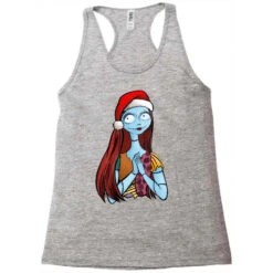 Nightmare Before Christmas Racerback Tank -Santa Clothing Shop pd.2526431463.45.25087034.s3.1 front grey ffffff none x18.5y0 107 800x800 1
