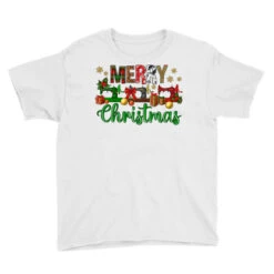 Merry Christmas Sewing Machine Youth Tee -Santa Clothing Shop pd.2526445566.37.25086996.s3.1 front white ffffff none x0y0 129 800x800 1