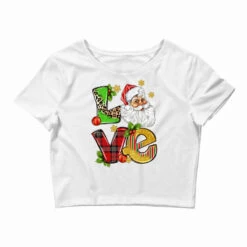 Love Christmas Crop Top