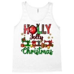 Holly Jolly Christmas Sewing Machines Tank Top -Santa Clothing Shop pd.2526463701.30.25077406.s3.1 front white ffffff none x0y0 180 800x800 1