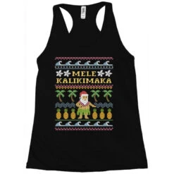 Mele Kalikimaka Christmas Racerback Tank -Santa Clothing Shop pd.2526465243.45.25090869.s3.1 front black ffffff none x4.5y0 135 800x800 1