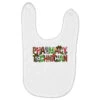Pharmacy Technician Christmas Baby Bibs