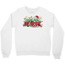 Registered Nurse Christmas Crewneck Sweatshirt 7 Registered Nurse Christmas Crewneck Sweatshirt -Santa Clothing Shop pd.2526592621.32.25093866.s3.1 front white ffffff none x0y0 124 800x800 1