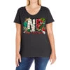 NP Nurse Practitioner Christmas Ladies Curvy T-Shirt