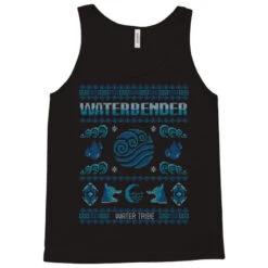 Avatar Waterbending Katara Christmas Tank Top 7 Avatar Waterbending Katara Christmas Tank Top -Santa Clothing Shop pd.2526605321.30.25067857.s3.1 front black ffffff none x8.5y0 163 800x800 1