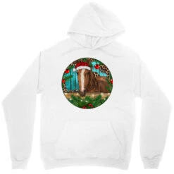 Brown Horse Christmas Unisex Hoodie -Santa Clothing Shop pd.2526672350.31.25095055.s3.1 front white ffffff none x0y0 118 800x800 1