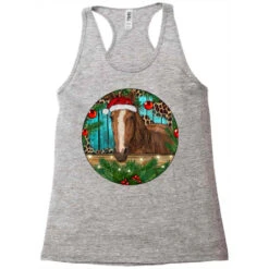 Brown Horse Christmas Racerback Tank 7 Brown Horse Christmas Racerback Tank -Santa Clothing Shop pd.2526672368.45.25095055.s3.1 front grey ffffff none x0y0 144 800x800 1