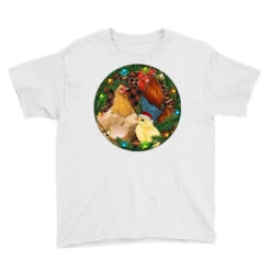 Christmas Chick Family Youth Tee -Santa Clothing Shop pd.2526673920.37.25095079.s3.1 front white ffffff none x0y0 129 800x800 1
