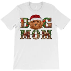 Christmas Toy Poodle Dog Mom T-Shirt -Santa Clothing Shop pd.2526674485.24.25095095.s3.1 front white ffffff none x0y0 180 800x800 1