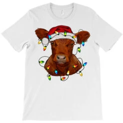 Christmas Baby Red Angus Calf With Lights T-Shirt 7 Christmas Baby Red Angus Calf With Lights T-Shirt -Santa Clothing Shop pd.2526674867.24.25095096.s3.1 front white ffffff none x0y0 180 800x800 1