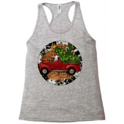 Farm Truck Christmas Racerback Tank 7 Farm Truck Christmas Racerback Tank -Santa Clothing Shop pd.2526675838.45.25095100.s3.1 front grey ffffff none x0y0 144 800x800 1