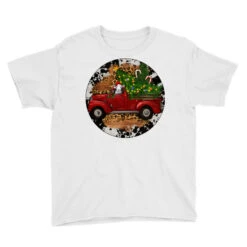 Farm Truck Christmas Youth Tee -Santa Clothing Shop pd.2526675848.37.25095100.s3.1 front white ffffff none x0y0 129 800x800 1