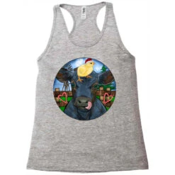Black Angus Cattle With Santa Chick Christmas Racerback Tank -Santa Clothing Shop pd.2526676994.45.25095104.s3.1 front grey ffffff none x0y0 144 800x800 1