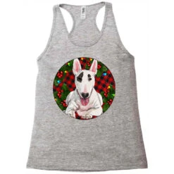 Christmas Bull Terrier Racerback Tank -Santa Clothing Shop pd.2526678489.45.25095115.s3.1 front grey ffffff none x0y0 144 800x800 1