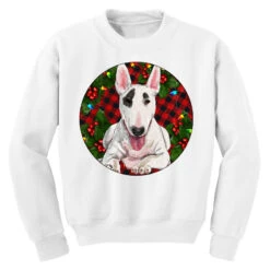 Christmas Bull Terrier Youth Sweatshirt -Santa Clothing Shop pd.2526678502.52.25095115.s3.1 front white ffffff none x0y0 169 800x800 1