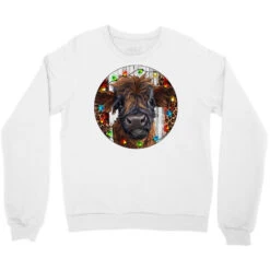 Western Christmas Calf Crewneck Sweatshirt -Santa Clothing Shop pd.2526679734.32.25095151.s3.1 front white ffffff none x0y0 124 800x800 1