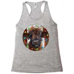 Western Christmas Calf Racerback Tank -Santa Clothing Shop pd.2526679748.45.25095151.s3.1 front grey ffffff none x0y0 144 800x800 1