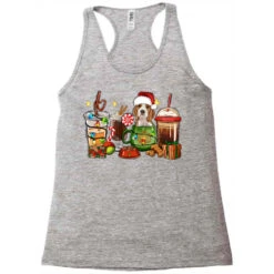 Christmas Coffee Cups With Beagle Racerback Tank -Santa Clothing Shop pd.2526682065.45.25095154.s3.1 front grey ffffff none x0y0 144 800x800 1