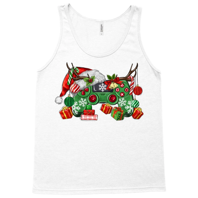 Christmas Game Controller Tank Top 3 Christmas Game Controller Tank Top - Image 3