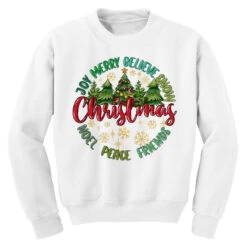 Christmas Vibes Youth Sweatshirt 7 Christmas Vibes Youth Sweatshirt -Santa Clothing Shop pd.2526686318.52.25095000.s3.1 front white ffffff none x0y0 169 800x800 1