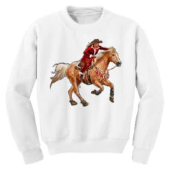 Western Christmas Cowgirl On The Horse Youth Sweatshirt 7 Western Christmas Cowgirl On The Horse Youth Sweatshirt -Santa Clothing Shop pd.2526688829.52.25095167.s3.1 front white ffffff none x0y0 169 800x800 1