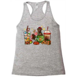Christmas Coffee Cups With Labrador Racerback Tank -Santa Clothing Shop pd.2526689451.45.25095166.s3.1 front grey ffffff none x0y0 144 800x800 1