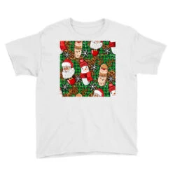 Pharmacy Christmas Seamless Digital Paper Youth Tee -Santa Clothing Shop pd.2526691500.37.25095023.s3.2 front white ffffff none x0y0 129 800x800 1