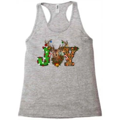 Christmas Joy Reindeer Racerback Tank -Santa Clothing Shop pd.2526696324.45.25095198.s3.1 front grey ffffff none x0y0 144 800x800 1