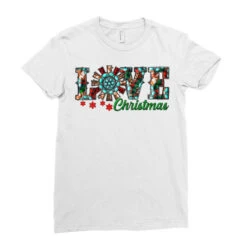 Christmas Love Windmill Ladies Fitted T-Shirt -Santa Clothing Shop pd.2526697787.36.25095211.s3.1 front white ffffff none x0y0 154 800x800 1
