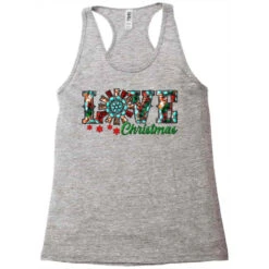 Christmas Love Windmill Racerback Tank -Santa Clothing Shop pd.2526697798.45.25095211.s3.1 front grey ffffff none x0y0 144 800x800 1
