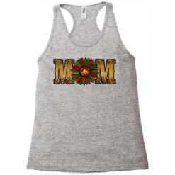 Christmas Sunflower Mom Racerback Tank -Santa Clothing Shop pd.2526698056.45.25095212.s3.1 front grey ffffff none x0y0 144 800x800 1