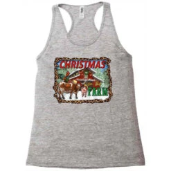 Christmas On The Farm Racerback Tank 7 Christmas On The Farm Racerback Tank -Santa Clothing Shop pd.2526699020.45.25095231.s3.1 front grey ffffff none x0y0 144 800x800 1