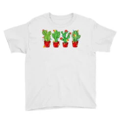 Christmas Cactuses Youth Tee 7 Christmas Cactuses Youth Tee -Santa Clothing Shop pd.2526704481.37.25093800.s3.1 front white ffffff none x0y0 129 800x800 1