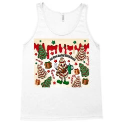 Boojee Christmas Cake Tank Top -Santa Clothing Shop pd.2526707924.30.25093783.s3.1 front white ffffff none x0y0 180 800x800 1