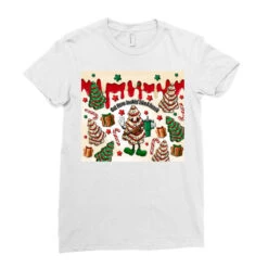 Boojee Christmas Cake Ladies Fitted T-Shirt -Santa Clothing Shop pd.2526707937.36.25093783.s3.1 front white ffffff none x0y0 154 800x800 1