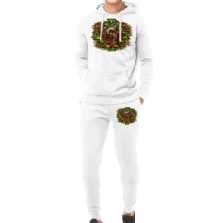 Western Christmas Rodeo Distressed Hoodie & Jogger Set