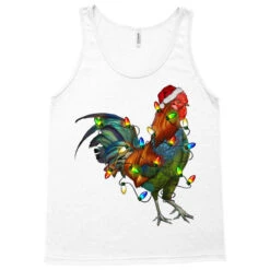 Christmas Lights Rooster Tank Top -Santa Clothing Shop pd.2526708306.30.25095346.s3.1 front white ffffff none x0y0 180 800x800 1