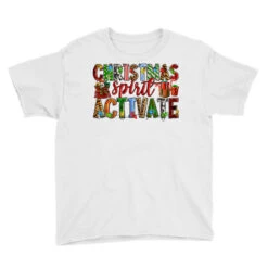 Christmas Spirit Activate Youth Tee 7 Christmas Spirit Activate Youth Tee -Santa Clothing Shop pd.2526708984.37.25095351.s3.1 front white ffffff none x0y0 129 800x800 1